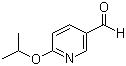 6-异丙氧基吡啶-3-甲醛分子结构 (CAS 884495-35-6)
