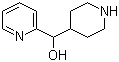 4-哌啶基-2-吡啶基甲醇分子结构 (CAS 884504-89-6)