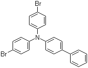 structure of CAS# 884530-69-2, 4,4'-二溴-4''-苯基三苯胺