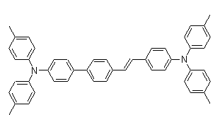 CAS # 885040-17-5, 4'-[2-[4-[Bis(4-methylphenyl)amino]phenyl]ethenyl]-N,N-bis(4-methylphenyl)-[1,1'-biphenyl]-4-amine