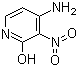 structure of CAS# 88511-57-3, 4-Amino-2-hydroxy-3-nitropyridine