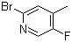2-溴-5-氟-4-甲基吡啶分子结构 (CAS 885168-20-7)