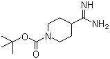 structure of CAS# 885270-23-5, 1-叔丁氧羰基-4-哌啶甲脒