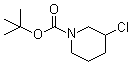 structure of CAS# 885275-01-4, 3-氯-1-哌啶甲酸叔丁酯