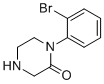 1-(2-溴苯基)哌嗪-2-酮分子结构 (CAS 885275-22-9)