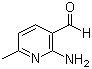 structure of CAS# 885276-99-3, 2-氨基-6-甲基吡啶-3-甲醛