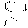 1H-吲唑-7-羧酸乙酯分子结构 (CAS 885278-74-0)