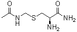 S-((乙酰氨基)甲基)-L-半胱氨酰胺分子结构 (CAS 88530-32-9)