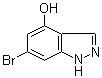structure of CAS# 885518-77-4, 6-溴-1H-吲唑-4-醇