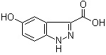 structure of CAS# 885518-94-5, 5-羟基-1H-吲唑-3-甲酸
