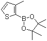 CAS 登录号：885692-91-1, 3-甲基噻吩-2-硼酸频哪醇酯
