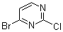 4-溴-2-氯嘧啶分子结构 (CAS 885702-34-1)