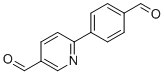 6-(4-甲酰基苯基)烟醛分子结构 (CAS 885950-11-8)