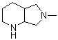 八氢-6-甲基-1H-吡咯并[3,4-b]吡啶分子结构 (CAS 885959-20-6)