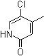 structure of CAS# 886364-92-7, 5-氯-4-甲基-2(1H)-吡啶酮