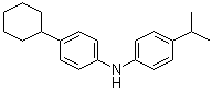 4-环己基-N-[4-(1-甲基乙基)苯基]苯胺分子结构 (CAS 886365-92-0)