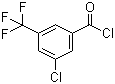 structure of CAS# 886496-83-9, 3-Chloro-5-(trifluoromethyl)benzoyl chloride
