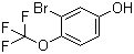structure of CAS# 886496-88-4, 3-Bromo-4-trifluoromethoxyphenol
