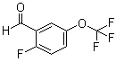 2-氟-5-三氟甲氧基苯甲醛分子结构 (CAS 886497-81-0)