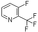 3-氟-2-(三氟甲基)-吡啶分子结构 (CAS 886510-21-0)