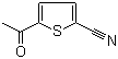 2-乙酰基-5-氰基噻吩分子结构 (CAS 88653-55-8)