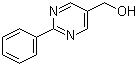 5-羟甲基-2-苯基嘧啶分子结构 (CAS 886531-62-0)