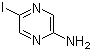 2-氨基-5-碘吡嗪分子结构 (CAS 886860-50-0)