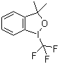 3,3-二甲基-1-(三氟甲基)-1,2-苯并碘氧杂戊环分子结构 (CAS 887144-97-0)