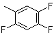 1,2,4-三氟-5-甲基苯分子结构 (CAS 887267-34-7)