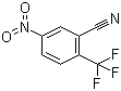 2-(三氟甲基)-5-硝基苯腈分子结构 (CAS 887350-95-0)