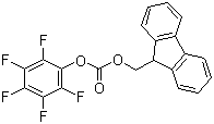 9-芴甲基五氟苯基碳酸酯分子结构 (CAS 88744-04-1)