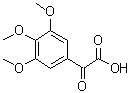 structure of CAS# 88755-16-2, 3,4,5-三甲氧基-alpha-氧代苯乙酸