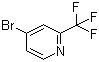 2-三氟甲基-4-溴吡啶分子结构 (CAS 887583-90-6)