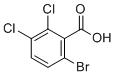 structure of CAS# 887584-64-7, 6-Bromo-2,3-dichlorobenzoic acid