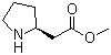 structure of CAS# 88790-37-8, (S)-Methyl 2-(pyrrolidin-2-yl)acetate