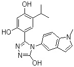 Ganetespib分子结构 (CAS 888216-25-9)