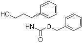 structure of CAS# 888298-05-3, [(1R)-3-Hydroxy-1-phenylpropyl]carbamic acid benzyl ester