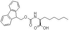 CAS 登录号：888725-91-5, (2S)-2-[[芴甲氧羰基]氨基]辛酸