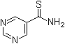 structure of CAS# 88891-75-2, 5-嘧啶硫代甲酰胺