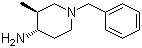 CAS # 88915-33-7, trans-3-Methyl-1-(phenylmethyl)-4-piperidinamine