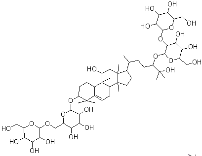 Mogroside IV-E molecular structure (CAS 88915-64-4)