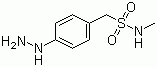 structure of CAS# 88933-16-8, 4-苯肼-N-甲基甲烷磺酰胺