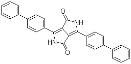 CAS # 88949-33-1, Pigment Red 264, 3,6-Bis([1,1'-biphenyl]-4-yl)-2,5-dihydropyrrolo[3,4-c]pyrrole-1,4-dione