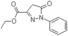 CAS # 89-33-8, Ethyl 5-oxo-1-phenyl-2-pyrazoline-3-carboxylate, Ethyl 5-oxo-1-phenyl-4,5-dihydro-1H-pyrazole-3-carboxylate