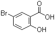 structure of CAS# 89-55-4, 5-Bromosalicylic acid