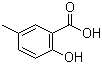 structure of CAS# 89-56-5, 5-Methylsalicylic acid