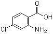 structure of CAS# 89-77-0, 2-氨基-4-氯苯甲酸