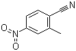 2-甲基-4-硝基苯甲腈分子结构 (CAS 89001-53-6)