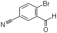 structure of CAS# 89003-95-2, 2-溴-5-氰基苯甲醛