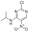 2-氯-N-异丙基-5-硝基嘧啶-4-胺分子结构 (CAS 890094-38-9)